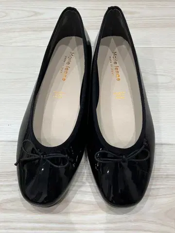 블랙 플랫슈즈 24cm