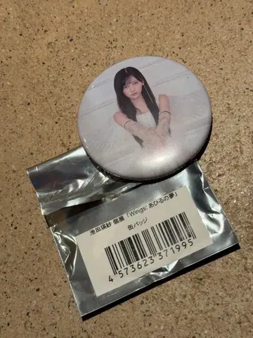 이케다 에이사 개인전 Wings 오리의 꿈 캔뱃지 노기자카4