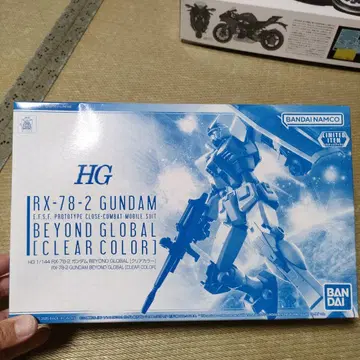 HG IRX-78-2 건담 클리어 컬러