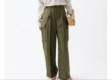 이에나 카고 팬츠 슬랙스