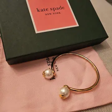 케이트 스페이드 골드 펄 팔찌