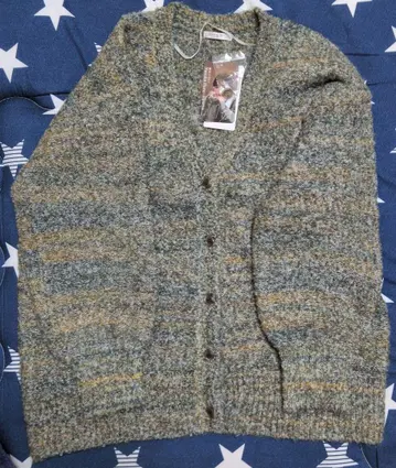 그라데이션 V넥 가디건 허니즈 가디건 그린 Mix 의류 하라 나노카