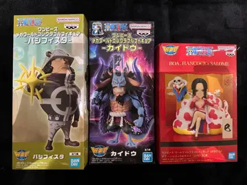 원피스 메가 월드 컬렉션 패시피스타 카이도 행콕 피규어