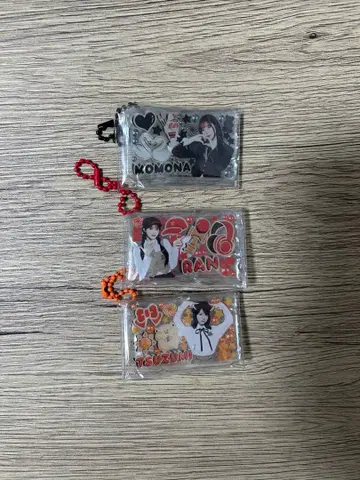 ME:I 미테코레! 가챠폰 키링 3개 세트