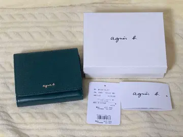 아네스베 & 접이식 지갑 다크 그린