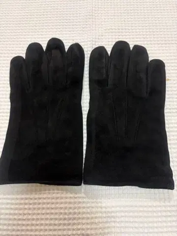 이탈리아제 스웨이드 그로브 캐시미어 라이닝 블랙 사이즈 9