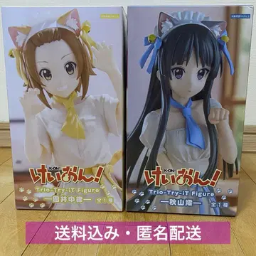 [ 미개봉 ] 케이온! 타이나카 리츠 아키야마 미오 피규어 2개 세트