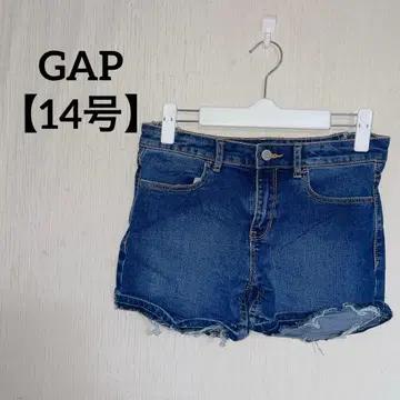 새상품급 GAP 데님 숏팬츠 14호 데님 팬츠 여성용