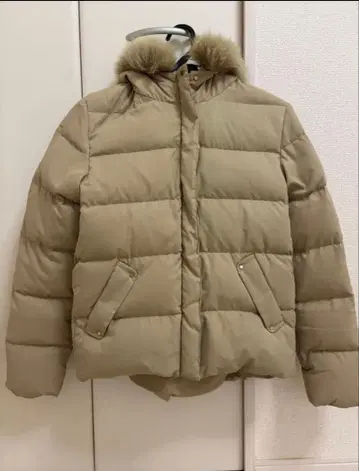 le.coeur blanc 후드 부착 다운 자켓 36