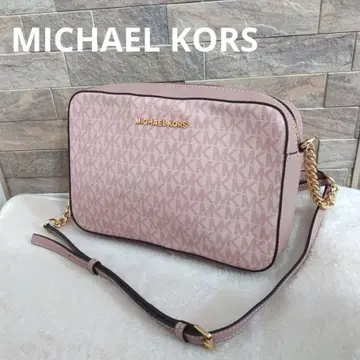 [ 새상품급 ] MICHAEL KORS 올 패턴 골드 체인 숄더백
