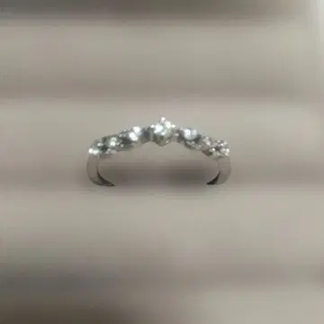 [ 재게재 ] 새상품급 다이아몬드 0.033캐럿 프리 반지 SV925