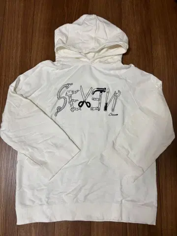 SEVEN 화이트 후드티 EXILE NAOTO