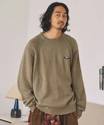 크루넥 니트 [ THE CRAFT CREW PRODUCTS ]