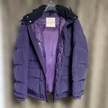 프리미엄 다운 자켓 M 퍼플