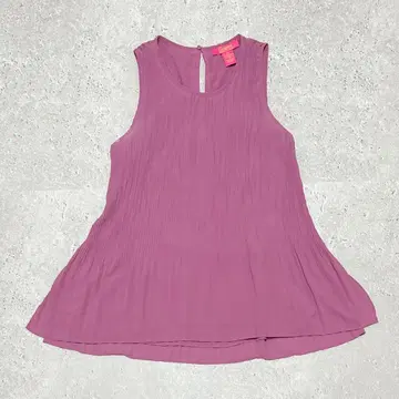 CATHERINE MALANDRINO 상의 플리츠 핑크 M 사이즈