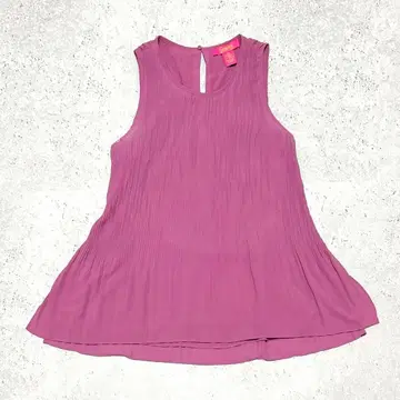 CATHERINE MALANDRINO 상의 플리츠 핑크 M 사이즈