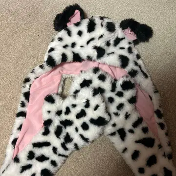 디즈니 복슬복슬 모자 장갑 101마리 강아지