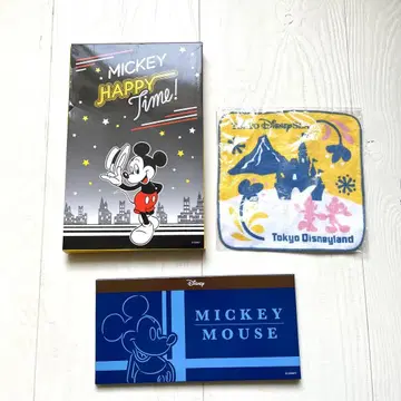 미키마우스 타월 세트 도쿄 디즈니랜드 미사용품