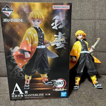 귀멸의 칼날 제일복권 번개의 형제 A상 아가츠마 젠이츠 피규어