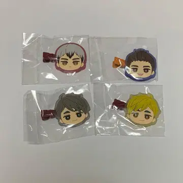 하이큐 가챠가챠 앞머리 클립 세트