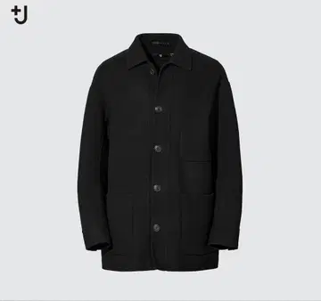 UNIQLO +J 울 블렌드 오버사이즈 셔츠 자켓 S