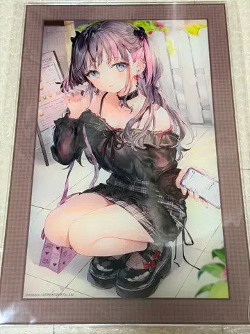 모모코 화집 arpeggio 빅 아크릴 스탠드