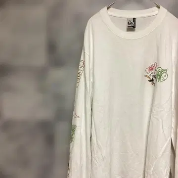 [참스] 롱T 스파이스 남성용 M 사이즈 화이트