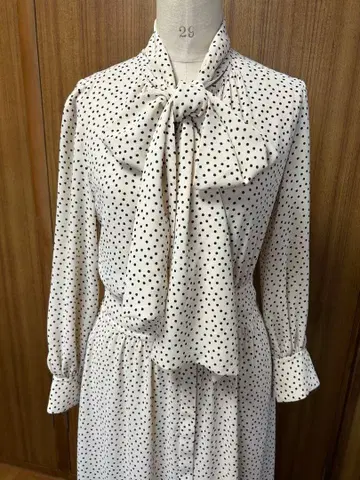 ANAYI 쉬폰 도트 원피스 38호