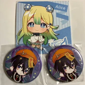 #컴패스 컴패스 카페 할로윈 캔뱃지 콜라프스 코스터 앨리스