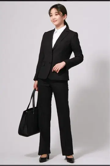 새상품급 수트 컴퍼니 자켓 블랙 38