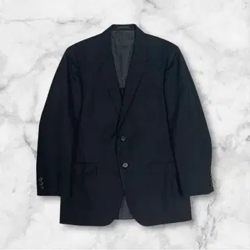 울 100% 테일러드 자켓 블랙 구제 의류 남성용 포멀