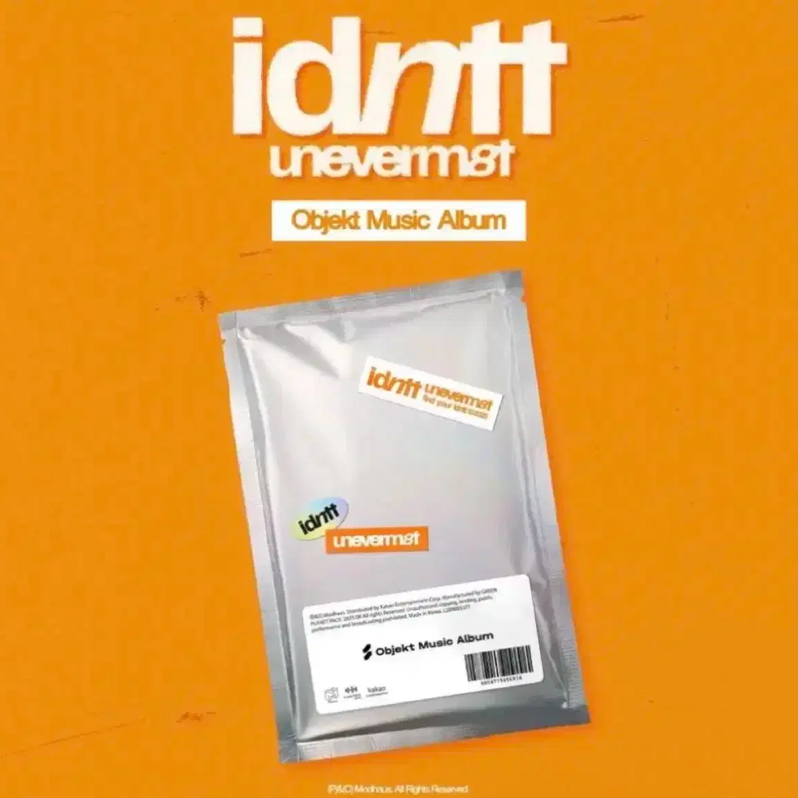 100 Idntt Object album, sealed, OMA ver.