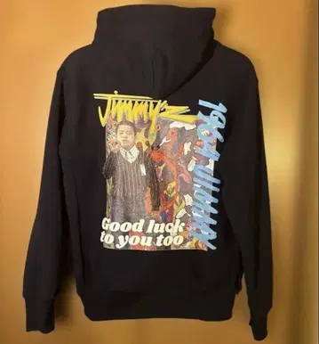 [ BEAMS 한정판 ] JIMMY'Z x 지미오니시 후드티 M