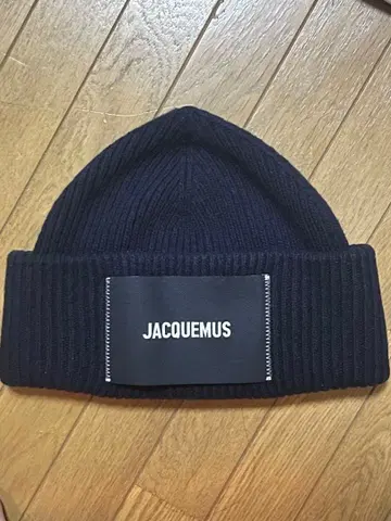 JACQUEMUS 네이비 니트 모자