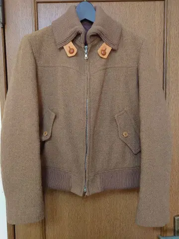 새상품급 유나이티드 애로우즈 브라운 돈키 점퍼 트위드