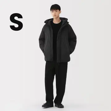 MUJI Labo 신사 다운 자켓 25AW 블랙 S사이즈 무인양품