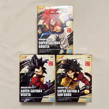 드래곤볼 GT 슈퍼 사이어인 4 피규어 세트