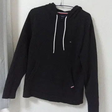 타미힐피거 블랙 후드티 검정 후드티