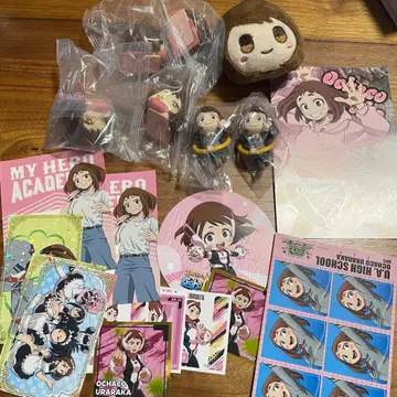 나의 히어로 아카데미아 오챠코 우라라카 굿즈 세트