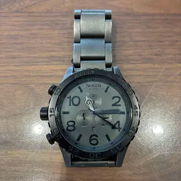 닉슨 손목시계 NIXON 51-30 건메탈 배터리 교환 완료