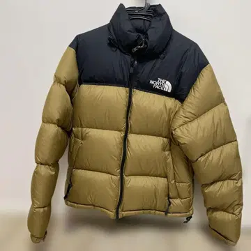 THE NORTH FACE 다운 자켓 블랙/베이지