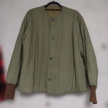 체코군 M-60 라이너 자켓 빈티지 퀼팅 1966년제