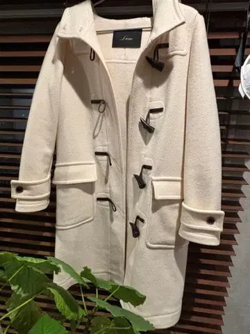 Liesse 더플 코트 화이트