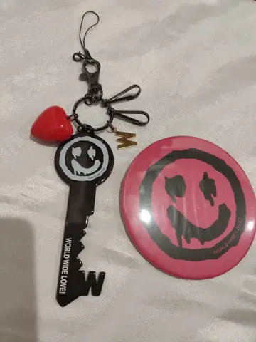 월드와이드 러브 WORLD WIDE LOVE! 키링 캔뱃지