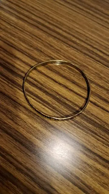 SERGE THORAVAL 골드 뱅글