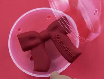 gelatopique 리본 헤어 클립 캡슐 토이