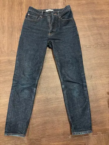 MOUSSY 다크 블루 스키니 청바지 24인치