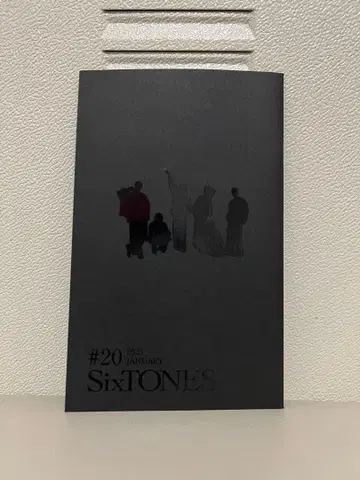 SixTONES 뉴스레터 #20 1월호 포토 카드 포함