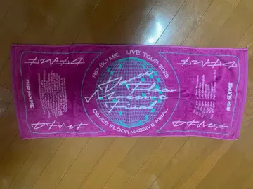 RIP SLYME DFMF 로고 페이스타월 (핑크)