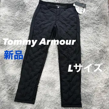 새상품 타미아머 충전솜 팬츠 방한 스트레치 허리밴딩 블랙 L
